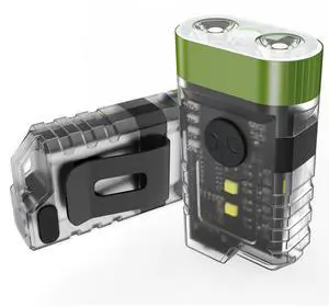 Rechargeable EDC Clip Flashlight, 10 Lighting Modes 2 Illumination Angles, USB C Charging Mini Flashlight Magnetic for Home, Christmas Gift, Walk, Emergency, Night Working, 2 Pack, Green Rechargeable EDC Clip Flashlight, 10 Lighting Modes 2 Illumination Angles, USB C Charging Mini Flashlight Magnetic for Home, Christmas Gift, Walk, Emergency, Night Working, 2 Pack, Green