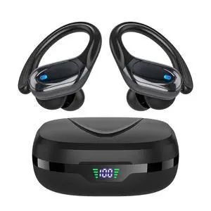 Wireless Earbuds Bluetooth Headphones 80hrs Playback Ear Buds Power Display with Noise Canceling Mic Headsets for Sports/Workout/Running Black Wireless Earbuds Bluetooth Headphones 80hrs Playback Ear Buds Power Display with Noise Canceling Mic Headsets for Sports/Workout/Running Black