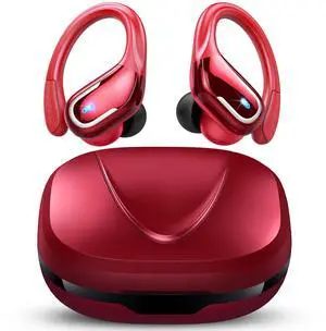 Wireless Earbud, 75Hrs Bluetooth 5.4 Headphones IP7 Waterproof for Sport, Running Wireless Earphones with ENC Noise Canceling Mics, Deep Bass Over Ear bud with Earhooks for Android, iOS, Workout, Gym Wireless Earbud, 75Hrs Bluetooth 5.4 Headphones IP7 Waterproof for Sport, Running Wireless Earphones with ENC Noise Canceling Mics, Deep Bass Over Ear bud with Earhooks for Android, iOS, Workout, Gym