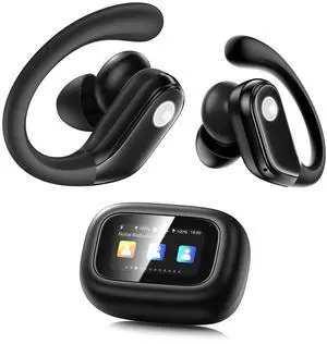 jaddsa Wireless Earbuds, Bluetooth 5.4 Sport Headphones with Smart Charging Case, ENC Noise Cancelling, Ear Buds with IPX7 Waterproof & Bass Stereo Sound for iOS, Android Jet Black jaddsa Wireless Earbuds, Bluetooth 5.4 Sport Headphones with Smart Charging Case, ENC Noise Cancelling, Ear Buds with IPX7 Waterproof & Bass Stereo Sound for iOS, Android Jet Black