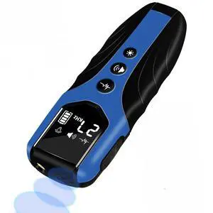 Dog Bark Deterrent Device, Anti Barking Device for Dogs 3X Ultrasonic to Correct Own or Neighbors Dog's Bad Behavior| 25ft Range, 5 Adjustable Modes Dog Training Device, Blue Dog Bark Deterrent Device, Anti Barking Device for Dogs 3X Ultrasonic to Correct Own or Neighbors Dog's Bad Behavior| 25ft Range, 5 Adjustable Modes Dog Training Device, Blue