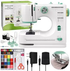 Mini Sewing Machine for Beginners with 32 PCS Threads Kit,16 Built-In Stitches, Multifunctional Portable Sewing with Foot Pedal Small Sewing Quilting Machine for Mending, Mother Day Gift Mini Sewing Machine for Beginners with 32 PCS Threads Kit,16 Built-In Stitches, Multifunctional Portable Sewing with Foot Pedal Small Sewing Quilting Machine for Mending, Mother Day Gift
