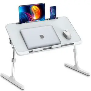 Zapuno Laptop Bed Desk, Height & Angle Adjustable Laptop Bed Tray Table Lap Stand with Tablet & Phone Slot, Light Weight Foldable Portable Lap Desk for Couch Chair Floor Desk for Adults, Kids Zapuno Laptop Bed Desk, Height & Angle Adjustable Laptop Bed Tray Table Lap Stand with Tablet & Phone Slot, Light Weight Foldable Portable Lap Desk for Couch Chair Floor Desk for Adults, Kids