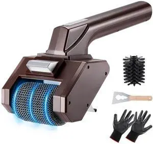 Electric Grill Brush, Cordless BBQ Grills Cleaner Scrubber Kit | Rechargeable, mesh steel combined, up to 350 RPM, no bristles, no preheating, blasts burnt-on food, cast iron Electric Grill Brush, Cordless BBQ Grills Cleaner Scrubber Kit | Rechargeable, mesh steel combined, up to 350 RPM, no bristles, no preheating, blasts burnt-on food, cast iron