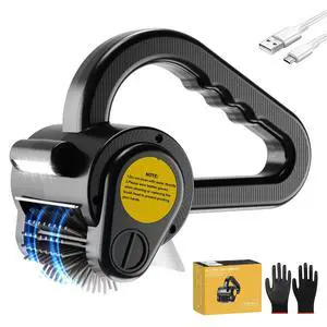 Electric Grill Brush for Outdoor Grill - 4400mAh Rechargeable BBQ Grill Cleaner with LED Light/Screen,150-Min Runtime Cordless Grill Cleaning Brush for Barbecue Grates, No Bristle Shedding Electric Grill Brush for Outdoor Grill - 4400mAh Rechargeable BBQ Grill Cleaner with LED Light/Screen,150-Min Runtime Cordless Grill Cleaning Brush for Barbecue Grates, No Bristle Shedding