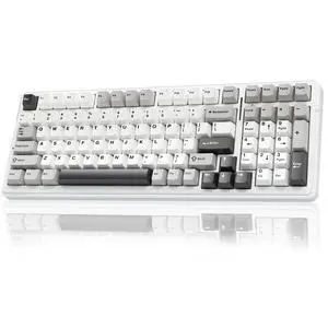 AULA F99 Wireless Mechanical Keyboard,Tri-Mode BT5.0/2.4GHz/USB-C Hot Swappable Custom Keyboard,Pre-lubed Linear Switches,RGB Backlit Computer Gaming Keyboards for PC/Tablet/PS/Xbox AULA F99 Wireless Mechanical Keyboard,Tri-Mode BT5.0/2.4GHz/USB-C Hot Swappable Custom Keyboard,Pre-lubed Linear Switches,RGB Backlit Computer Gaming Keyboards for PC/Tablet/PS/Xbox
