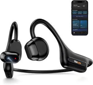 MusicCam Bone Conduction Headphones with Camera, Patented Design | 1080P hands-free POV recording with open-ear Bluetooth audio, IP68 waterproof for cycling, running and travel MusicCam Bone Conduction Headphones with Camera, Patented Design | 1080P hands-free POV recording with open-ear Bluetooth audio, IP68 waterproof for cycling, running and travel