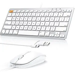 OMOTON Wired Keyboard and Mouse Combo for Mac(MacOS 11.3+),Easy Plug & Play OMOTON Wired Keyboard and Mouse Combo for Mac(MacOS 11.3+),Easy Plug & Play