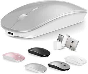 Mouse for MacBook Wireless Bluetooth Mice Laptop Mac Pro PC iPad Dual Mode Mouse for MacBook Wireless Bluetooth Mice Laptop Mac Pro PC iPad Dual Mode