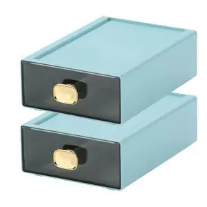 Desktop Storage Drawers, Stackable Countertop Organizer with Drawers Desktop Storage Drawers, Stackable Countertop Organizer with Drawers