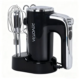 Electric Hand Mixer, Handheld Mixer with LCD Display and Storage Base Electric Hand Mixer, Handheld Mixer with LCD Display and Storage Base