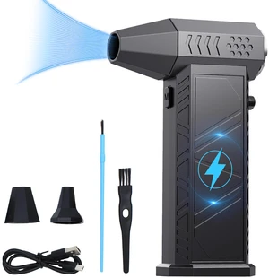 Compressed Air Duster, 180000RPM Super Power Cordless Electric Air Duster, Rechargeable Air Blower Desk Cleaning Kit for Computer Keyboard Home Car Outdoor Dust Removal Compressed Air Duster, 180000RPM Super Power Cordless Electric Air Duster, Rechargeable Air Blower Desk Cleaning Kit for Computer Keyboard Home Car Outdoor Dust Removal