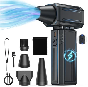 Compressed Air Duster,200000RPM Electric Duster,Stepless Speed Mini Air Blower,Replace Canned Air Duster,Cordless Rechargeable Jet Fan Blower for Keyboard Computer Car Cleaning Dry-Black Compressed Air Duster,200000RPM Electric Duster,Stepless Speed Mini Air Blower,Replace Canned Air Duster,Cordless Rechargeable Jet Fan Blower for Keyboard Computer Car Cleaning Dry-Black