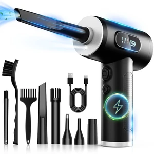 FRESMOL Compressed Air Duster, Rechargeable Cordless Electric Air Blower FRESMOL Compressed Air Duster, Rechargeable Cordless Electric Air Blower
