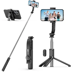 SelfieShow Selfie Stick, Extendable Selfie Stick Tripod with Wireless Remote and Tripod Stand, Portable, Lightweight, Compatible with iPhone 17 16 15 14 13 12 Pro Xs Max/Samsung Smartphone and More SelfieShow Selfie Stick, Extendable Selfie Stick Tripod with Wireless Remote and Tripod Stand, Portable, Lightweight, Compatible with iPhone 17 16 15 14 13 12 Pro Xs Max/Samsung Smartphone and More