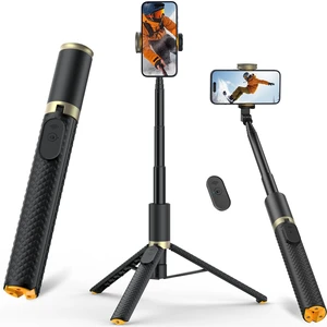Tripod for iPhone, Selfie Stick with Remote, Stable & Durable Phone Tripod Tripod for iPhone, Selfie Stick with Remote, Stable & Durable Phone Tripod