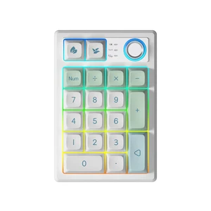 Gasket Creamy Mechanical Numpad Programmable Keypad RGB LED Backlit Gasket Creamy Mechanical Numpad Programmable Keypad RGB LED Backlit