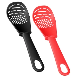 2 Pcs 6-in-1 Multifunctional Kitchen Cooking Spoon Heat Resistant Kitchen Utensils Slotted Spoon Tool for Cooking Mashing Draining Grating Separating 2 Pcs 6-in-1 Multifunctional Kitchen Cooking Spoon Heat Resistant Kitchen Utensils Slotted Spoon Tool for Cooking Mashing Draining Grating Separating