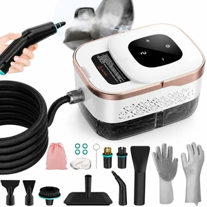 Steam Cleaner, 6 Steam Levels, 42oz Tank & 11 Pieces Accessories, 1500W High-Temperature Steam Cleaner for Home, Handheld Steamer for cleaning Grout,Tile,Kitchen,Bathroom,Car Steam Cleaner, 6 Steam Levels, 42oz Tank & 11 Pieces Accessories, 1500W High-Temperature Steam Cleaner for Home, Handheld Steamer for cleaning Grout,Tile,Kitchen,Bathroom,Car