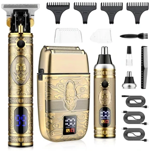 Saoilli Beard Trimmer for Men,Electric Razor Shaver 4 in 1 Grooming Kit Saoilli Beard Trimmer for Men,Electric Razor Shaver 4 in 1 Grooming Kit