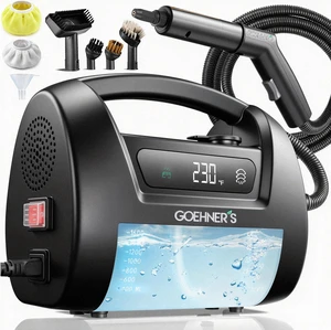 2026 Upgraded Handheld Steam Cleaner for Home, 30s Heats 230°F/3.5Bar High Pressure Hand held Steam Cleaner for Car Detailing with 13ft Cord, Steamer for Cleaning Grout 2026 Upgraded Handheld Steam Cleaner for Home, 30s Heats 230°F/3.5Bar High Pressure Hand held Steam Cleaner for Car Detailing with 13ft Cord, Steamer for Cleaning Grout