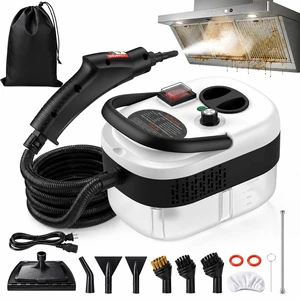 2500W Handheld Steam Cleaner for Home, 6-Level High Pressure Steam Gun, Steam Machine w/40.6oz Tank, Portable Car Steamer for Auto Detailing & Cleaning, Car, Floor, Furniture, Tile Grout, Wall 2500W Handheld Steam Cleaner for Home, 6-Level High Pressure Steam Gun, Steam Machine w/40.6oz Tank, Portable Car Steamer for Auto Detailing & Cleaning, Car, Floor, Furniture, Tile Grout, Wall