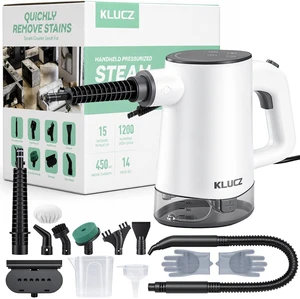 14in1 Handheld Steam Cleaner 230°F High-Temp 450ml Fast Heating 14in1 Handheld Steam Cleaner 230°F High-Temp 450ml Fast Heating