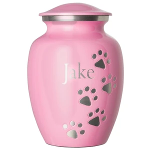 Ottillie Premier Pink/Pewter/Vert Urn, up to 25lbs Ottillie Premier Pink/Pewter/Vert Urn, up to 25lbs