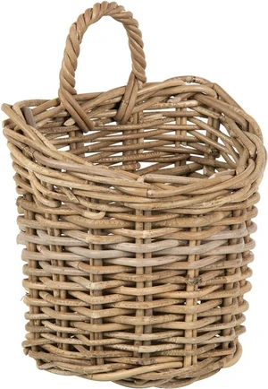 Kouboo Kobo Wall Basket, Small, Gray-Brown Kouboo Kobo Wall Basket, Small, Gray-Brown