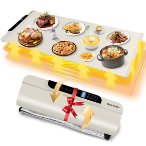 GEVINFA Extra Large Food Warming Mat 36"x16" Inches with 11 Heating Modes GEVINFA Extra Large Food Warming Mat 36"x16" Inches with 11 Heating Modes