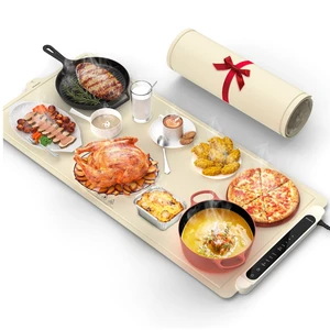 Warming Mat for Food Extra Large: 36"X16" Adjustable Silicone Food Warming Mat Heating Pad Food Warming Pad for Kitchen Counter Warming Trays for Buffets Party Hot Plates for Countertop Gifts Family Warming Mat for Food Extra Large: 36"X16" Adjustable Silicone Food Warming Mat Heating Pad Food Warming Pad for Kitchen Counter Warming Trays for Buffets Party Hot Plates for Countertop Gifts Family