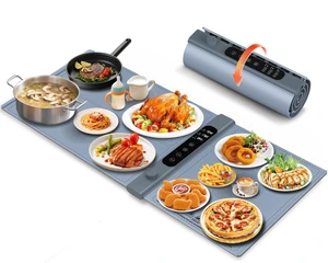 Warming Mat for Food with 3-Zone Independent Control, Extra Large 40"x17" Warming Mat for Food with 3-Zone Independent Control, Extra Large 40"x17"