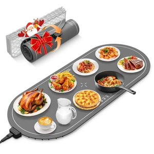 Warming Mat for Food Extra Large,36"x16" XXL Food Warming Mat,Gray Warming Mat for Food Extra Large,36"x16" XXL Food Warming Mat,Gray