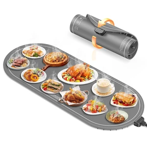 Warming Mat for Food Extra Large, 36"x15" Food Warming Mat with Heat Insulation Pad, Silicone Heating Mat for Food, Rollable & Portable, Food Warmers for Parties Buffet,Gatherings,Everyday Use Warming Mat for Food Extra Large, 36"x15" Food Warming Mat with Heat Insulation Pad, Silicone Heating Mat for Food, Rollable & Portable, Food Warmers for Parties Buffet,Gatherings,Everyday Use