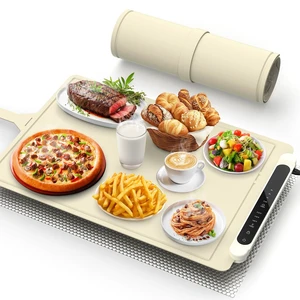 Warming Mat for Food Warmer Pad: 24"X16" Adjustable Foldable Silicone Electric Warming Tray for Buffets Party - Fast Heating Portable Hot Plates for Countertop Kitchen Travel Home Ideas Warming Mat for Food Warmer Pad: 24"X16" Adjustable Foldable Silicone Electric Warming Tray for Buffets Party - Fast Heating Portable Hot Plates for Countertop Kitchen Travel Home Ideas