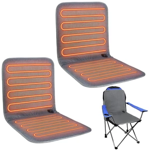Rossesay 2 USB Portable Heated Seat Cushion 17.7"x17.7" Gray 3 Mode Stadium Rossesay 2 USB Portable Heated Seat Cushion 17.7"x17.7" Gray 3 Mode Stadium