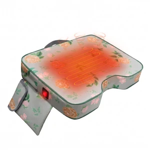 MYDAYS Portable Heated Seat Cushion, Memory Foam Heating Seat Pad for Outdoor Stadium Bleacher Camping, Power Bank Not Included(Flower) MYDAYS Portable Heated Seat Cushion, Memory Foam Heating Seat Pad for Outdoor Stadium Bleacher Camping, Power Bank Not Included(Flower)