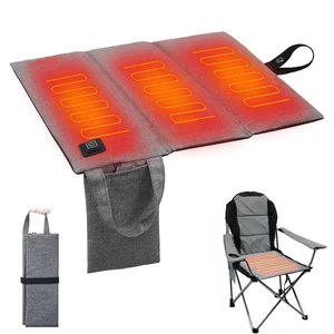 Portable Heated Seat Cushion 3-Level Foldable USB Heating Heated Stadium Seats for Bleachers Outdoor Camping Hiking, 17x16in, Battery Not Included Portable Heated Seat Cushion 3-Level Foldable USB Heating Heated Stadium Seats for Bleachers Outdoor Camping Hiking, 17x16in, Battery Not Included