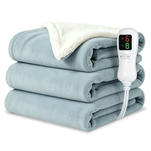 Electric Blanket Throw Size 50"x60",Heating Blanket, Soft Flannel Heated Blanket, 9 Heating Levels,1-9 Hours Auto Off, Fast Heating, Overheat Protection, Machine Washable,Gifts for Woman,Gray Electric Blanket Throw Size 50"x60",Heating Blanket, Soft Flannel Heated Blanket, 9 Heating Levels,1-9 Hours Auto Off, Fast Heating, Overheat Protection, Machine Washable,Gifts for Woman,Gray