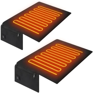 SmoothNovelty 2 Pack Heated Stadium Hunting Seat Cushion, 3 Mode Portable Camping Heated Stadium Seat for Bleachers, USB Foldable Warm Heating Chair Pads, Indoor, Outdoor, No Power Bank (19 x 13 Inch) SmoothNovelty 2 Pack Heated Stadium Hunting Seat Cushion, 3 Mode Portable Camping Heated Stadium Seat for Bleachers, USB Foldable Warm Heating Chair Pads, Indoor, Outdoor, No Power Bank (19 x 13 Inch)
