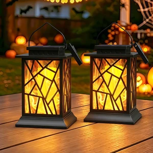 Solar Lanterns Outdoor Waterproof, Flickering Flame Hanging Solar Lights Solar Lanterns Outdoor Waterproof, Flickering Flame Hanging Solar Lights