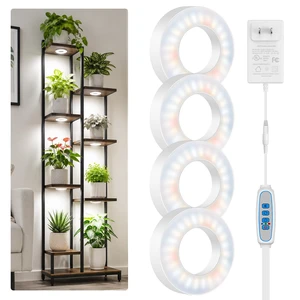 Kullsinss 3.5" Grow Lights for Indoor Plants, 24W Full Spectrum Plant Light Kullsinss 3.5" Grow Lights for Indoor Plants, 24W Full Spectrum Plant Light