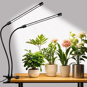 Grow Lights for Indoor Plants, Upgrade 84 LEDs Clip Plant Lights, Full Spectrum LED Plant Growing Lamps with Flexible Gooseneck, 3/9/12H Timer, 3 Spectral Modes, 10 Dimmable Levels (2 Head 1 Pack) Grow Lights for Indoor Plants, Upgrade 84 LEDs Clip Plant Lights, Full Spectrum LED Plant Growing Lamps with Flexible Gooseneck, 3/9/12H Timer, 3 Spectral Modes, 10 Dimmable Levels (2 Head 1 Pack)