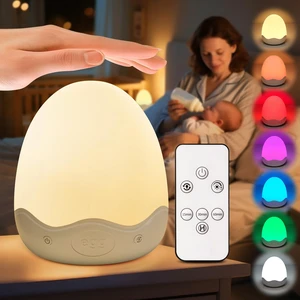 COOLNIGHT Egg Light for Nursery,10 Colors&Stepless Dimming Baby Night Light COOLNIGHT Egg Light for Nursery,10 Colors&Stepless Dimming Baby Night Light