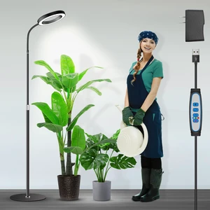 Garpsen Grow Lights for Indoor Plants, Full Spectrum with Stand, 80 LEDs Garpsen Grow Lights for Indoor Plants, Full Spectrum with Stand, 80 LEDs