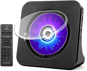 ROADOM Portable CD Player with Bluetooth, Hi-Fi Speakers & FM Radio ROADOM Portable CD Player with Bluetooth, Hi-Fi Speakers & FM Radio