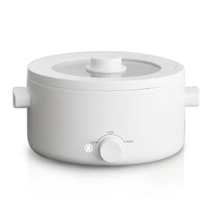 Electric Hot Pot, 2L Dual Power Multi-Functional Electric Cooker Electric Hot Pot, 2L Dual Power Multi-Functional Electric Cooker