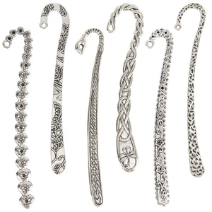 SUNNYCLUE 12Pcs 6 Styles Hook Bookmark Silver Hairpin Bookmark Bulk Alloy Retro Tibetan Chinese Style Flower Branch Bookmarks Findings with Hole Book Mark Blank for Crafts Jewelry Making Gifts DIY SUNNYCLUE 12Pcs 6 Styles Hook Bookmark Silver Hairpin Bookmark Bulk Alloy Retro Tibetan Chinese Style Flower Branch Bookmarks Findings with Hole Book Mark Blank for Crafts Jewelry Making Gifts DIY