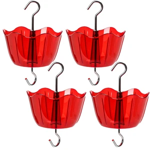 Ant Moat for Hummingbird Feeders 4 Pack,5 oz High Capacity,Suitable for Outdoor Patio Hanging Feeder, Garden Decoration, Sturdy and Leak-Proof(Bottle not Included Ant Moat for Hummingbird Feeders 4 Pack,5 oz High Capacity,Suitable for Outdoor Patio Hanging Feeder, Garden Decoration, Sturdy and Leak-Proof(Bottle not Included