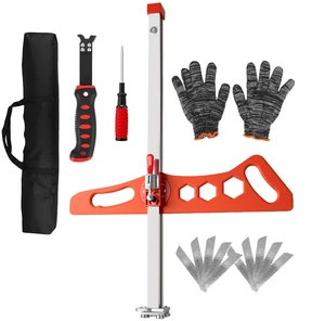 Foldable Drywall Cutting Tool Kit,0.59"-23.62" Cutting Range Drywall Cutter Foldable Drywall Cutting Tool Kit,0.59"-23.62" Cutting Range Drywall Cutter